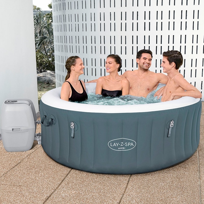 Buy Bestway Inflatable Spa Sydney Model 2-4 People Lay Z Hot Tub ...