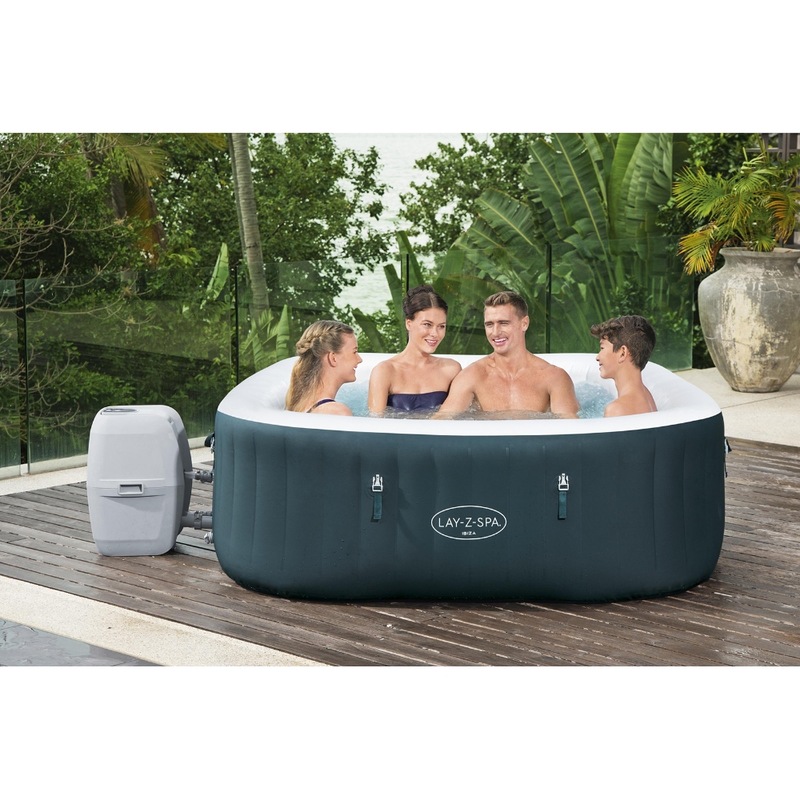 Buy Bestway Lay Z Spa AirJet Inflatable Portable Spa Hot Tub 4