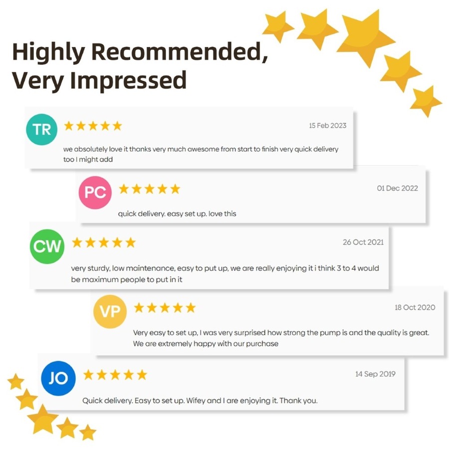 Bestway Lay-Z-Spa Palm Springs 60017 140 Jets 4-6 People 196x71cm Hot Tub Spa Massage