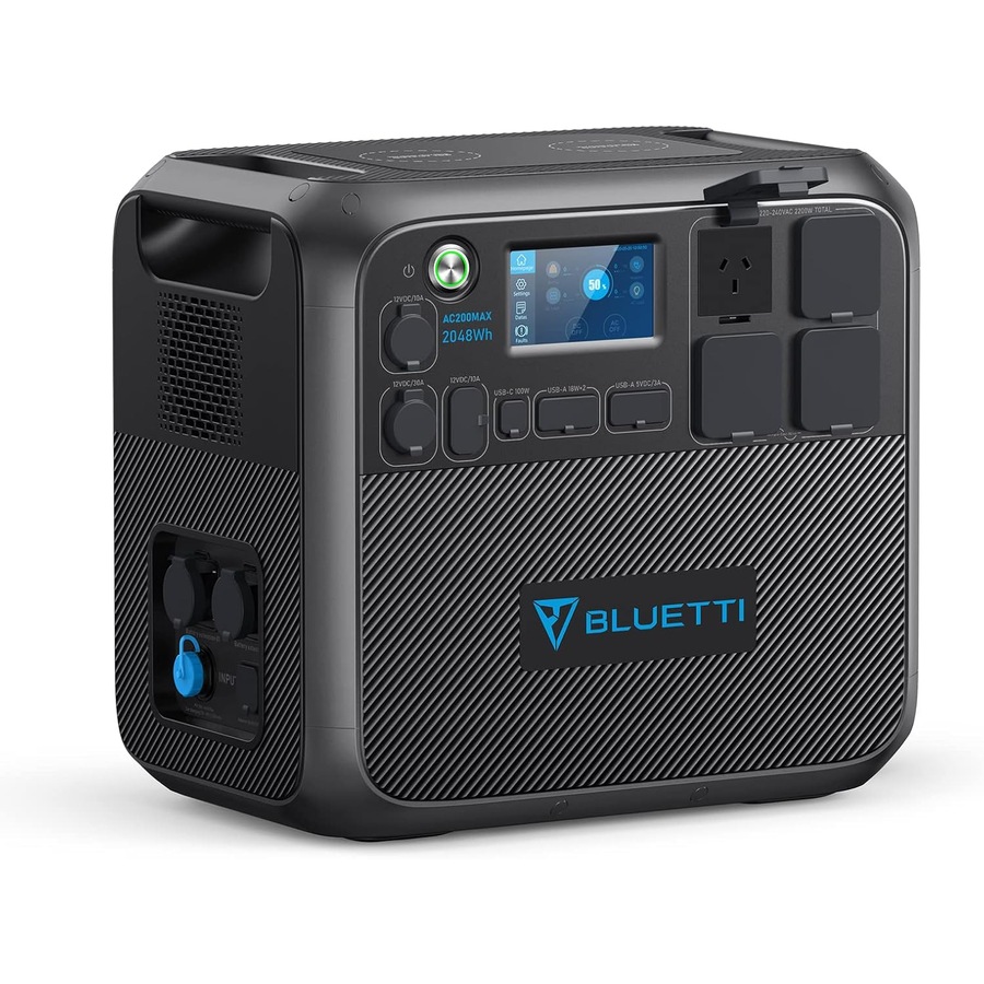 BLUETTI AC200MAX Expandable Power Station 2200W 2048Wh