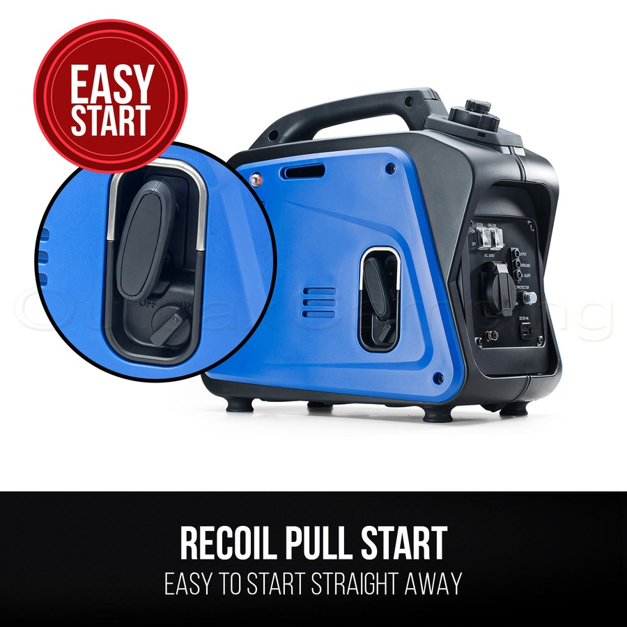 GENTRAX 1.2KW Emergency Inverter Generator Compact Backup