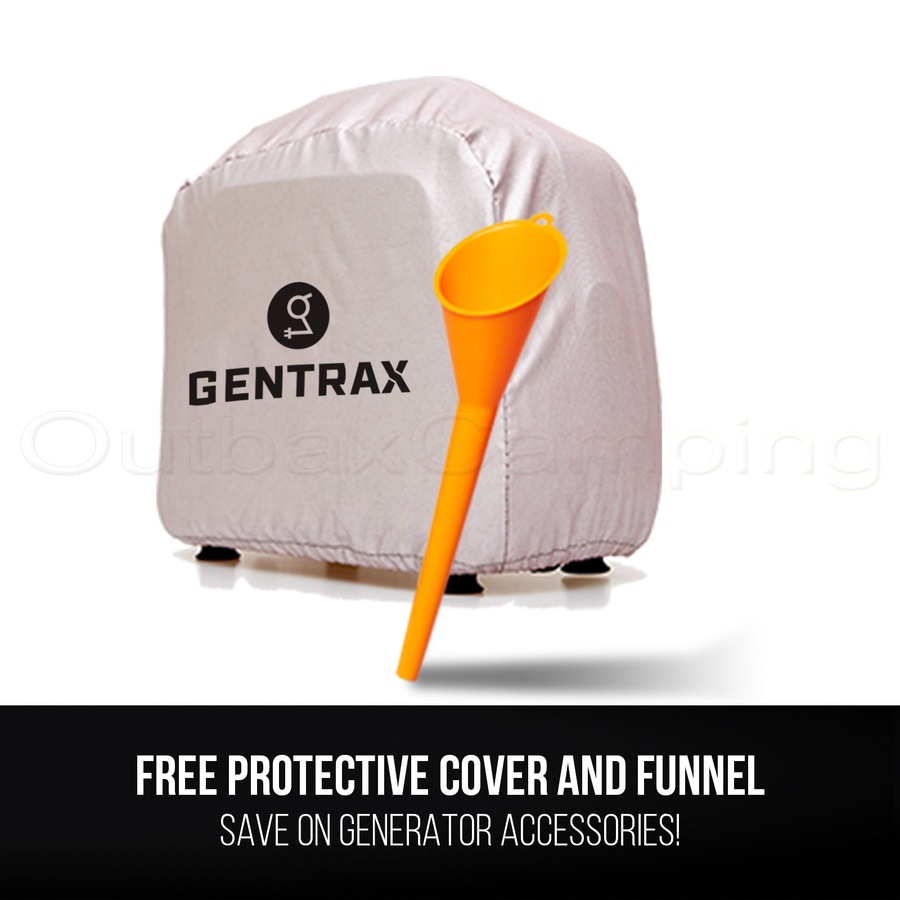 GENTRAX 1.2KW Emergency Inverter Generator Compact Backup