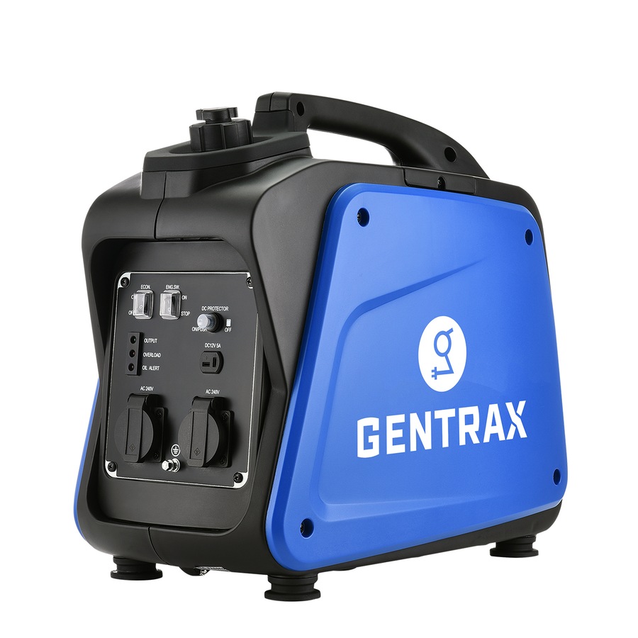 Reliable GENTRAX GT2000 Inverter Generator – 2KW Power, Euro 5 Eco-Friendly, Perfect for Caravan, RV & Outdoor Adventures