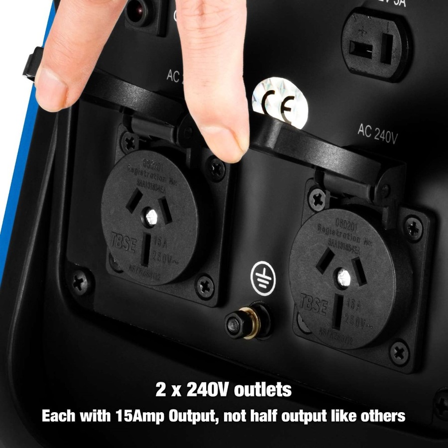 Reliable GENTRAX GT2000 Inverter Generator – 2KW Power, Euro 5 Eco-Friendly, Perfect for Caravan, RV & Outdoor Adventures