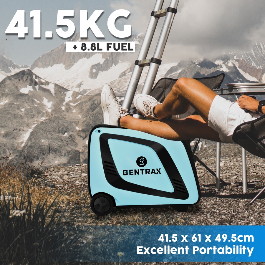 GENTRAX 4.2KW Inverter Generator + 40V Cordless Leaf Blower