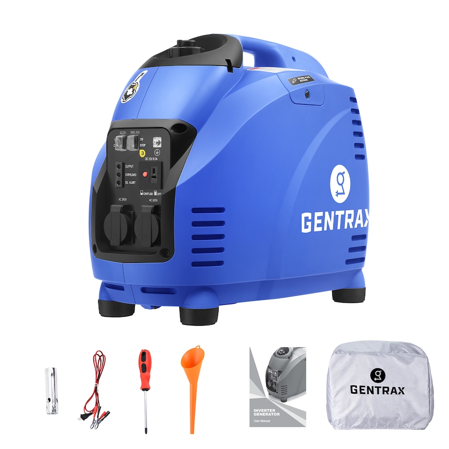 GENTRAX GT2500 Inverter Generator 2500W Max 100% Pure Sine Wave Petrol Portable for Camping Home