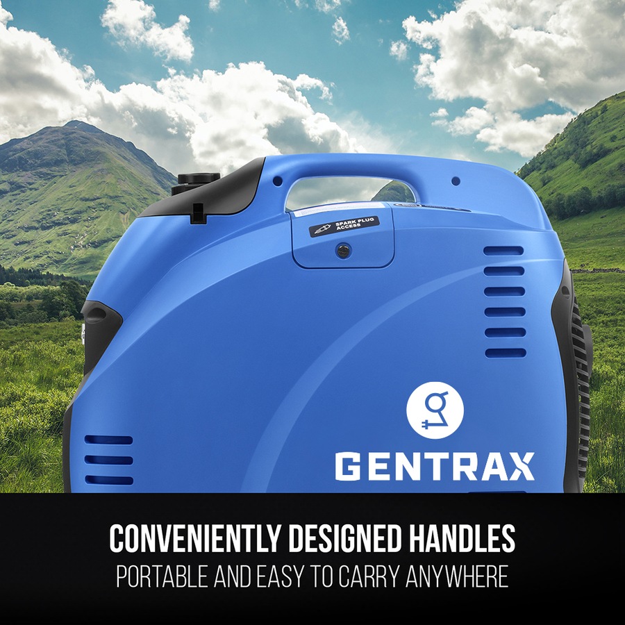 GENTRAX GT2500 Inverter Generator 2500W Max 100% Pure Sine Wave Petrol Portable for Camping Home