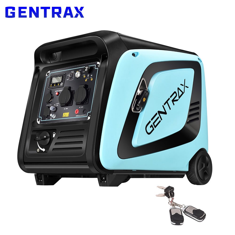 GENTRAX Inverter Generator 4.2KW Max 3.5KW Rated Pure Sine Portable Camping RV
