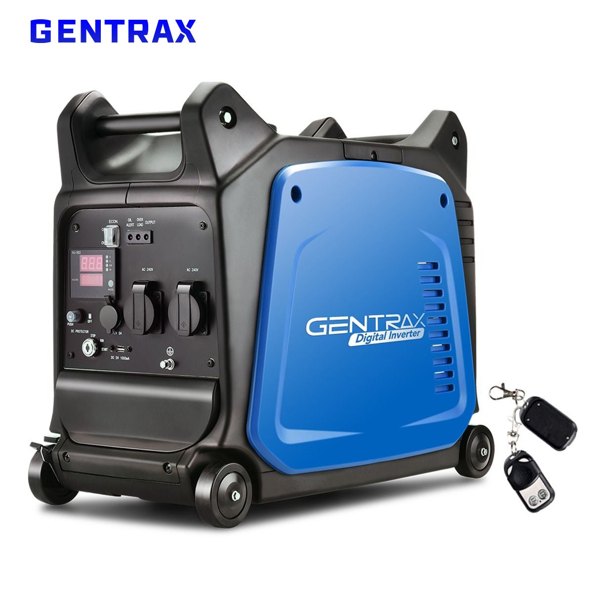 GENTRAX GTX3500 Inverter Generator 3500W Max 3200W Rated Remote Start Portable Camping Petrol