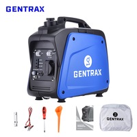 GENTRAX GT800 Inverter Generator - 800W Max, 700W Rated, 100% Pure Sine Wave, Petrol, Portable for Camping Home