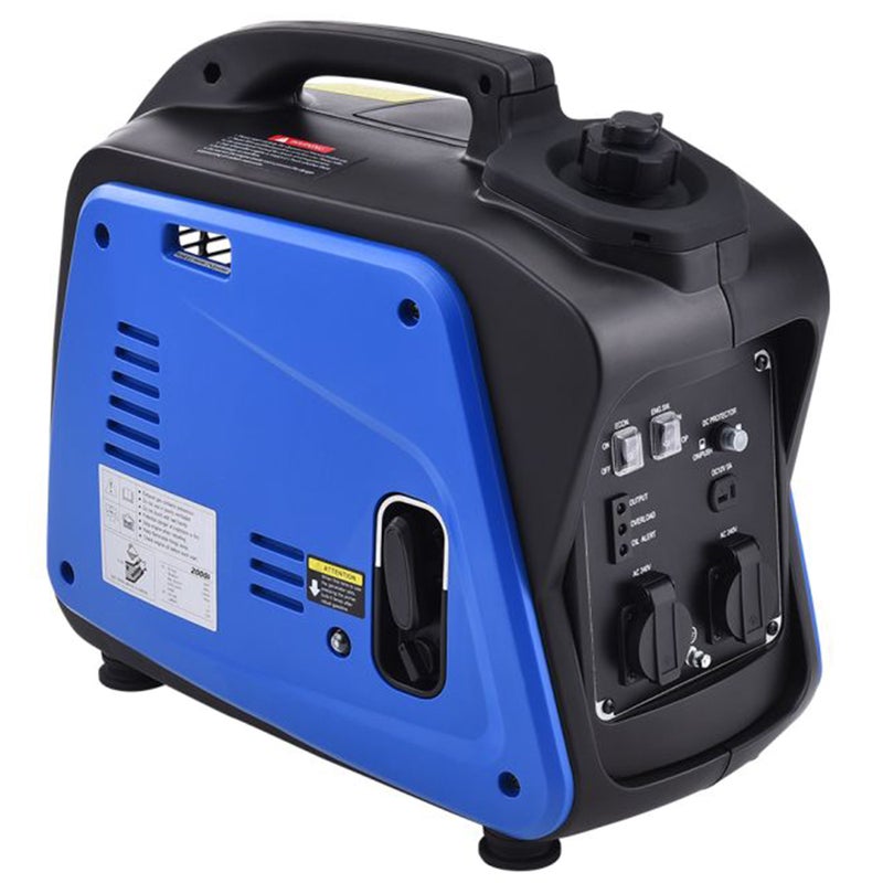 Buy Gentrax Portable Inverter Generator 2.0KW Max 1.7KW Rated Pure Sine ...