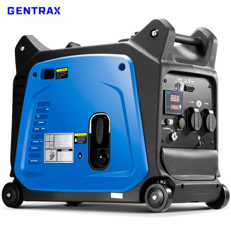 Buy GENTRAX GTX3500 Portable Inverter Generator 3.5KW Max 3.2KW Rated ...