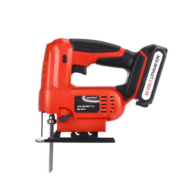 Matrix Power Tools 20V Cordless Jigsaw Cutting Tool Battery Charger Set Australia
