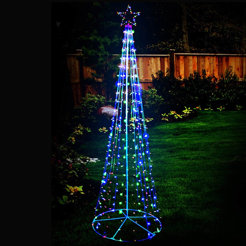 Buy Stockholm Outdoor 3M Giant Tree Christmas Lights 320 LED String 7 ...