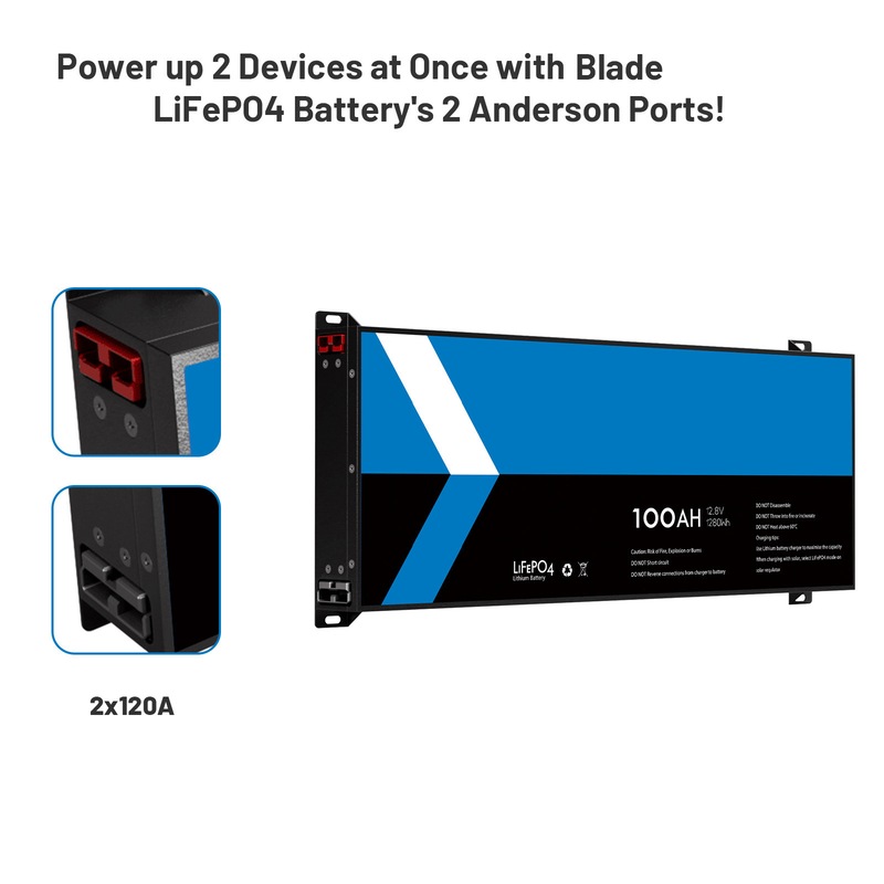 Buy GENTRAX 12V 100Ah Blade Lithium Iron Phosphate Battery LiFePO4