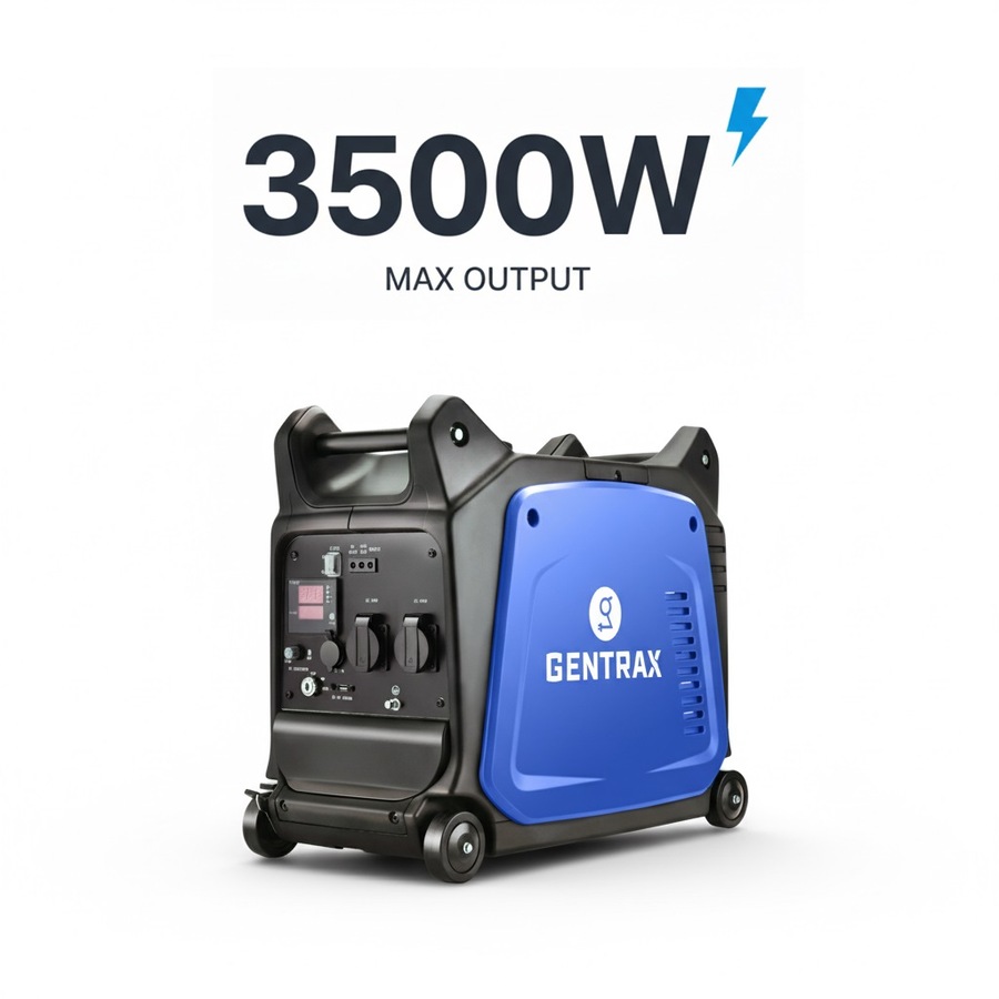 GENTRAX 3.5KW Inverter Generator GTX3500 Reliable Power for Flood Emergency