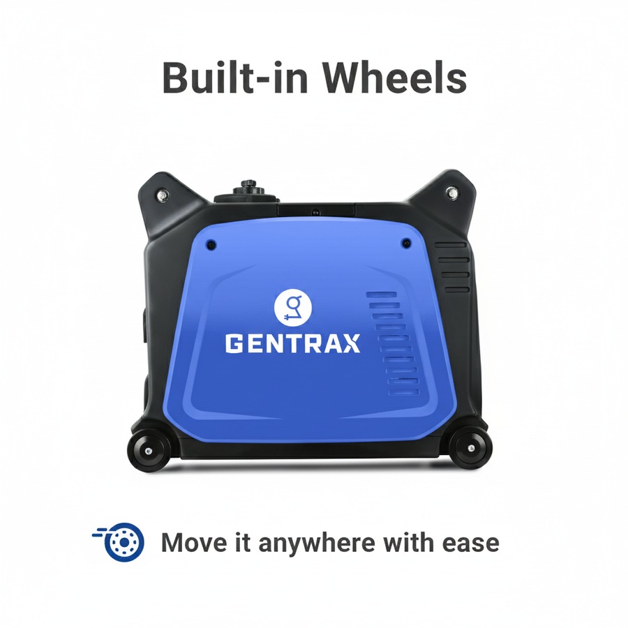 GENTRAX 3.5KW Inverter Generator GTX3500 Reliable Power for Flood Emergency