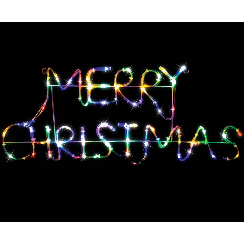 Buy Stockholm Christmas Lights 60 LEDs Solar MERRY CHRISTMAS Sign