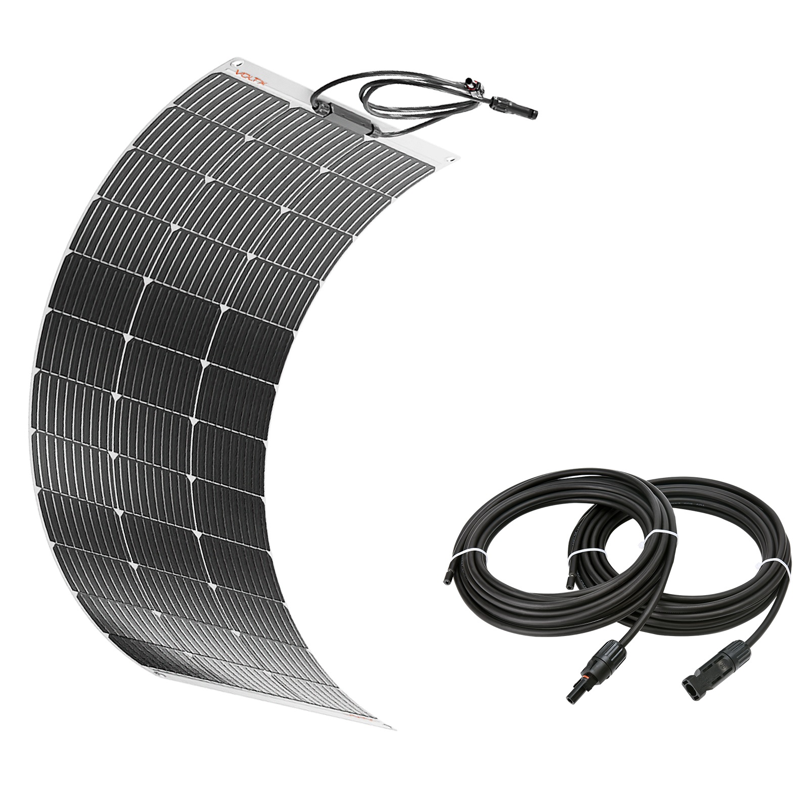 VoltX 100W Solar Panel Flexible + MC4 Cable Australia
