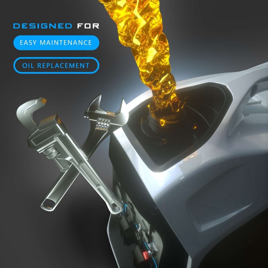 GENTRAX GPRO 2200 Inverter Generator - 2.2KW Max, 2.0KW Rated, Sine Wave, Petrol - Electric Start