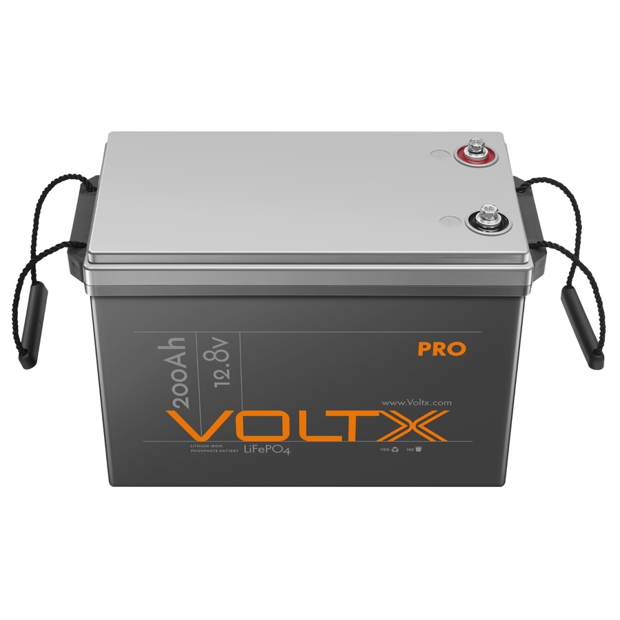 VoltX 12V Lithium Battery 200Ah + 200W Solar Panel