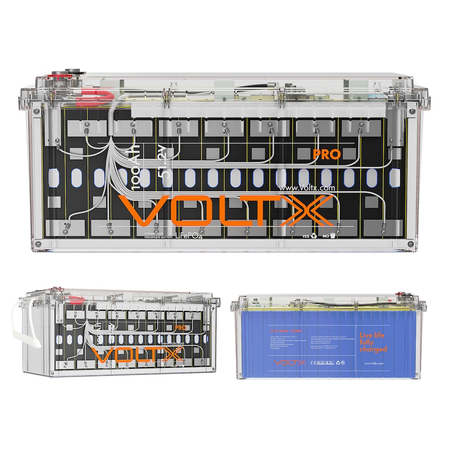 48V 100Ah Lithium Battery LiFePO4 – VoltX 4000+ Deep Cycle, 5-Year Warranty, Reliable Power
