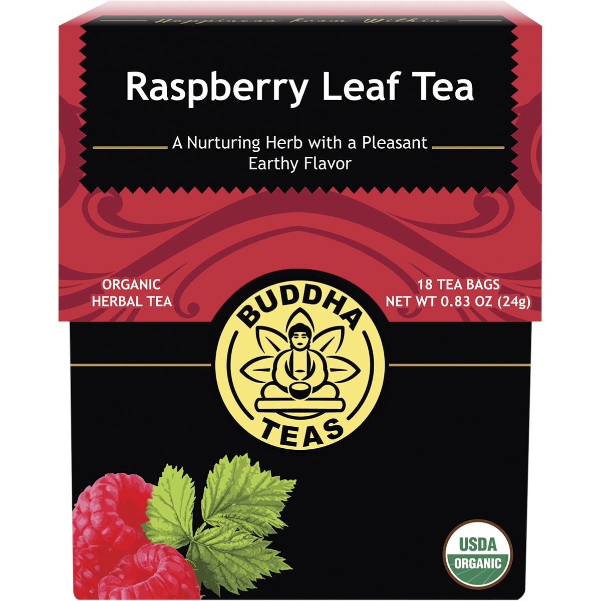 Buy Buddha Teas Raspberry Leaf Tea - MyDeal Australia