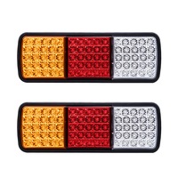 LIGHTFOX LED Tail Lights Stop Indicator Reverse 12V Ute Trailer Caravan Truck Boat ADR