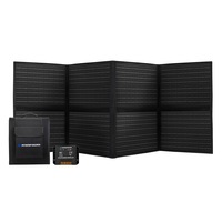 ATEM POWER 200W 12V Folding Solar Panel Blanket Solar Mat Kit Camping Charger