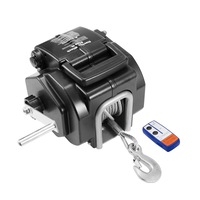 FIERYRED 6500LBS 12V Electric Boat Winch Portable Detachable 3000KG ATV 4X4 4WD Ship Trailer