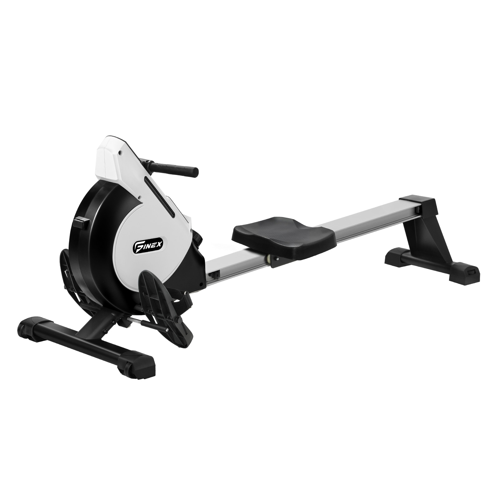 Finex Rowing Machine Magnetic Resistance Rower Fitness Home Gym Cardio 16-Level Australia
