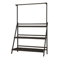 Livsip 3 Tier Plant Stand Indoor Outdoor Garden Planter Flower Pot Shelf Wooden