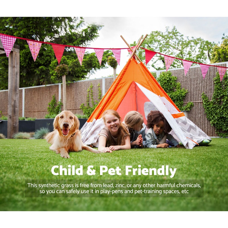 Buy MOBI OUTDOOR Artificial Grass Synthetic Fake Lawn 10SQM Turf