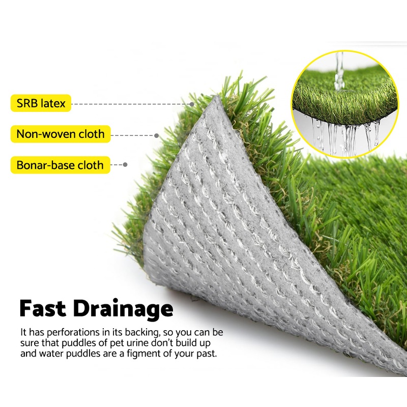 Buy MOBI OUTDOOR Artificial Grass Synthetic Fake Lawn 10SQM Turf