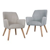 Oikiture Armchair Lounge Chair Armchairs Accent Chairs Sofa Couches Fabric