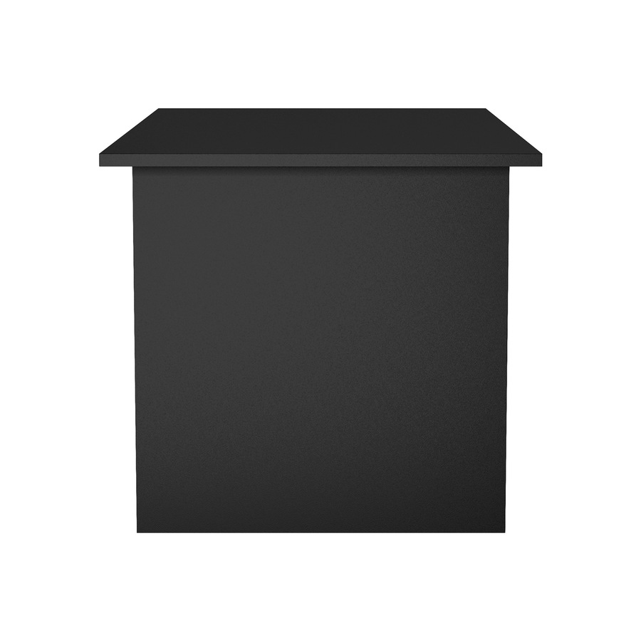 Oikiture Coffee Table Lift Up Top Hidden Storage Laptop Desk 2 Drawers Black