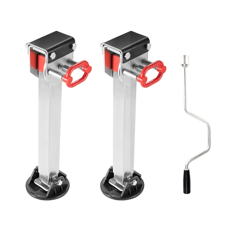 SAN HIMA 2x 740mm Drop Down Corner Steadies Stabilizer Legs Caravan