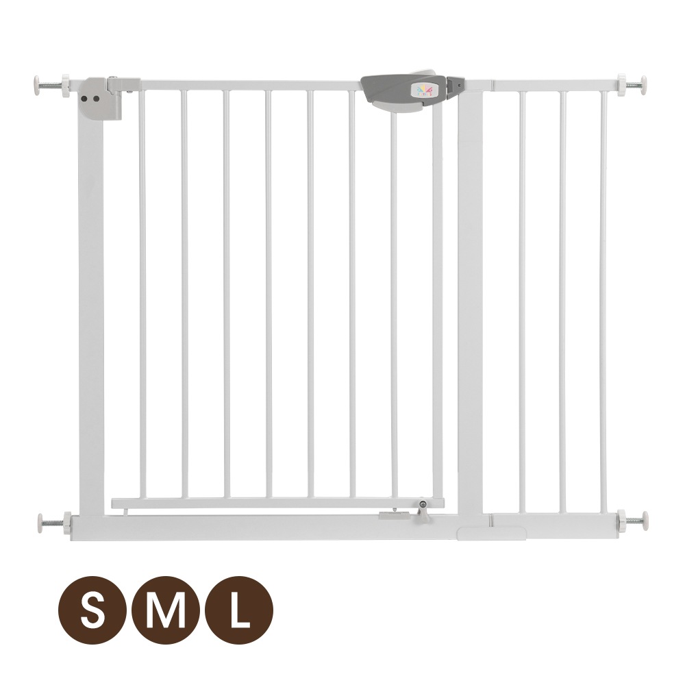 Playpals Adjustable Metal Baby Gate with Pressure Mount Fastening S/M/L Australia