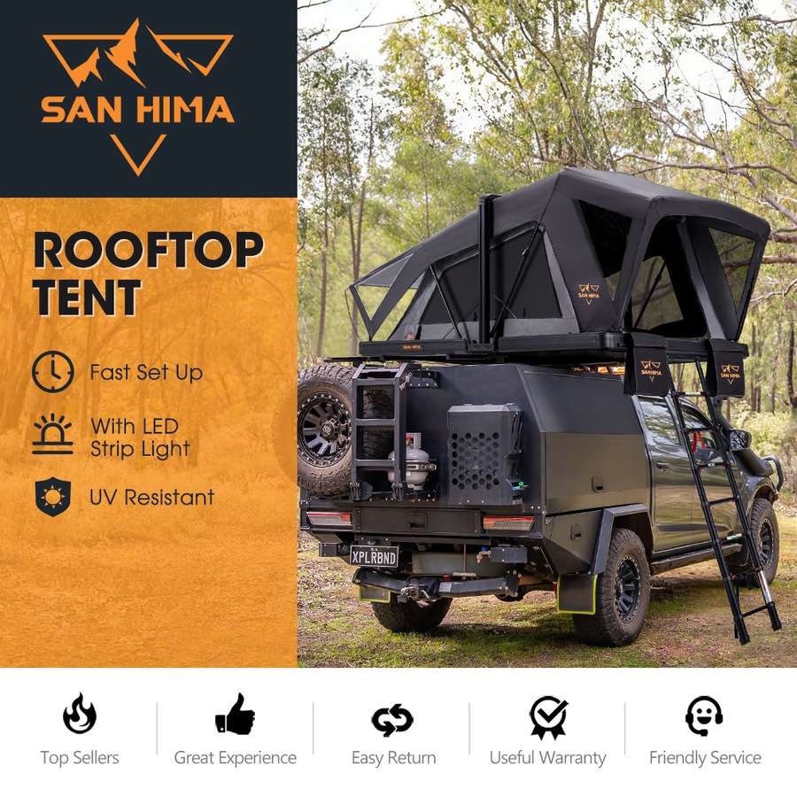 Buy San Hima CapeTop Rooftop Tent Hardshell With Ladder Outdoor Camping ...