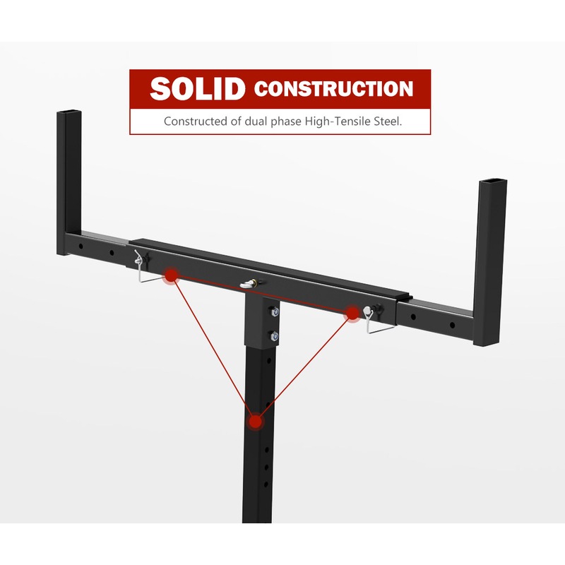 SAN HIMA Tow Bar Ladder Rack Roof Rack Canoe/Kayak Carrier for Nissan