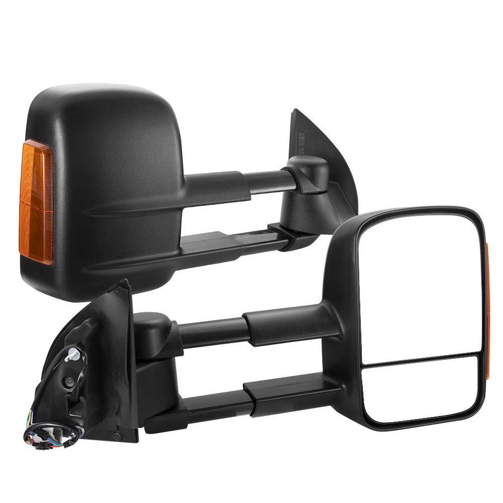 SAN HIMA Towing Mirrors for Ford Ranger MK PX PX2 PX3 XL XLT XLS Wildtrak 2012-MY2021