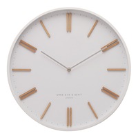 ESME 40cm White Silent Wall Clock