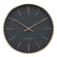 OTTO 40cm Petrol Blue Silent Wall Clock
