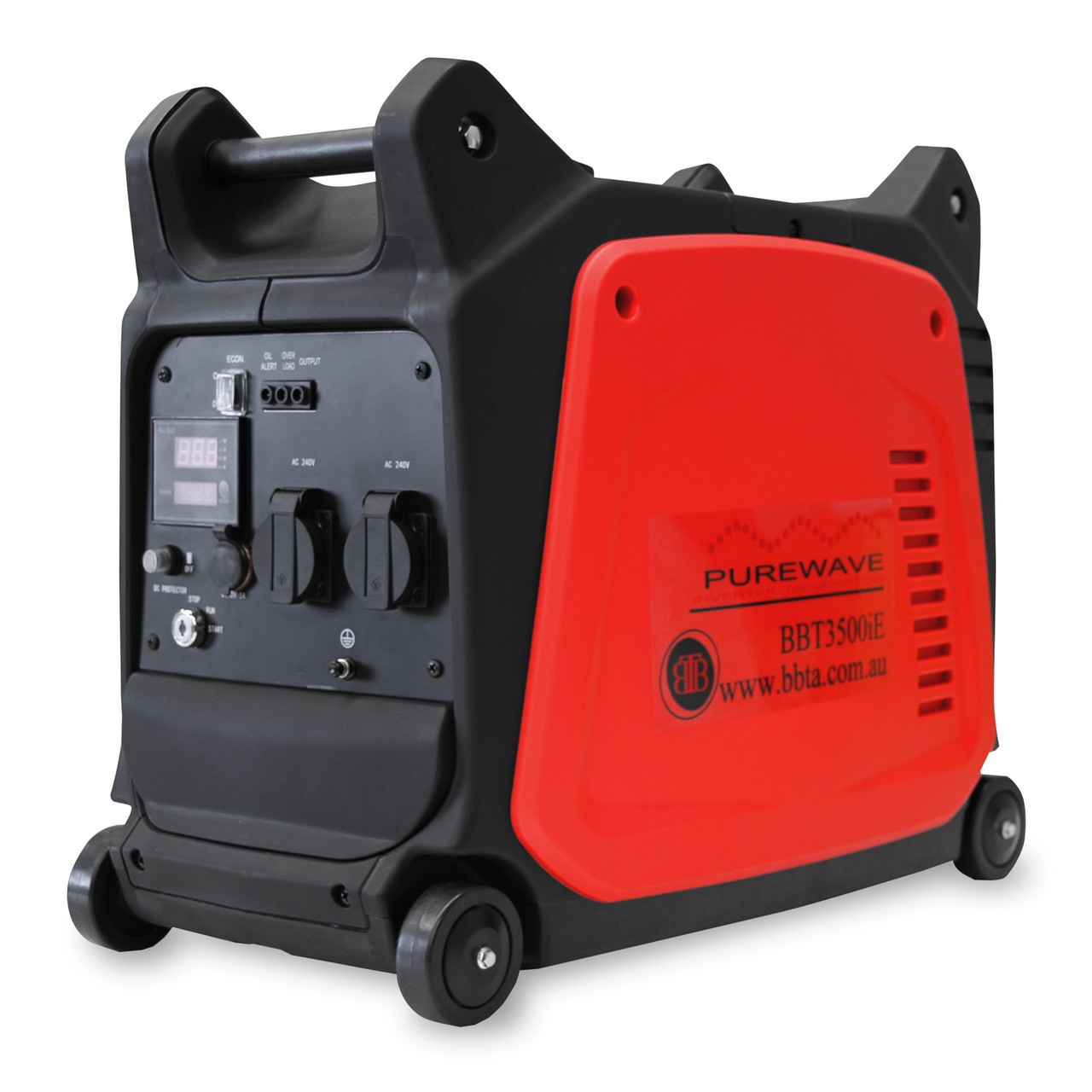 BBT 3500W Petrol 4 Stroke Electric Start Sine Wave Inverter Generator  Australia
