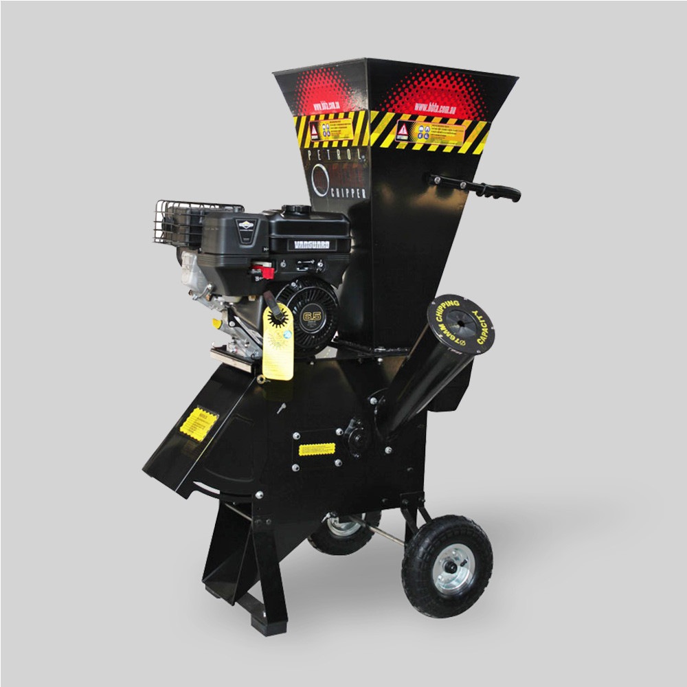 BBT 6.5hp Petrol 203cc Briggs & Stratton Garden Wood Mulcher/Chipper  2yrw