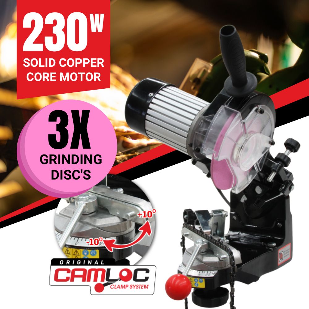BBT Commercial Series Chainsaw Chain Sharpener Australia