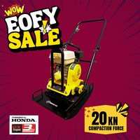 BBT Vibratory Forward Compactor 20KN - Genuine Honda GX160 - COM20F