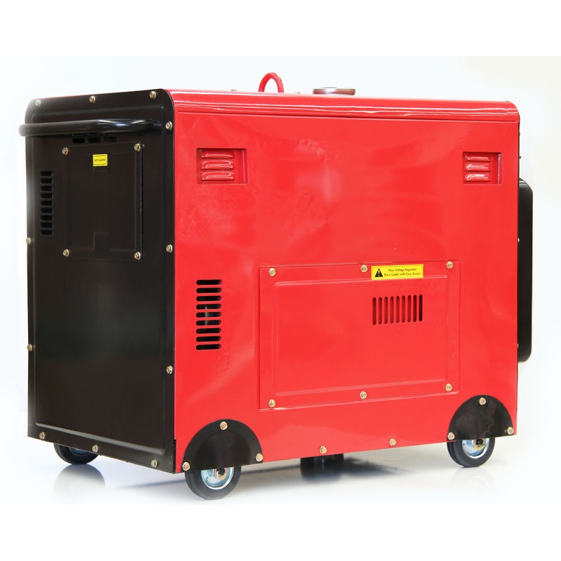 Buy BBT 6000W Diesel 11hp Backup Power Generator MyDeal