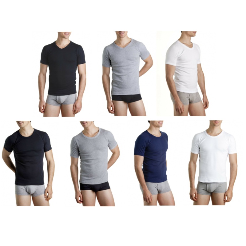 Buy 10 X Bonds Raglan Tshirt Crew / V Neck Tee Top Black White Navy