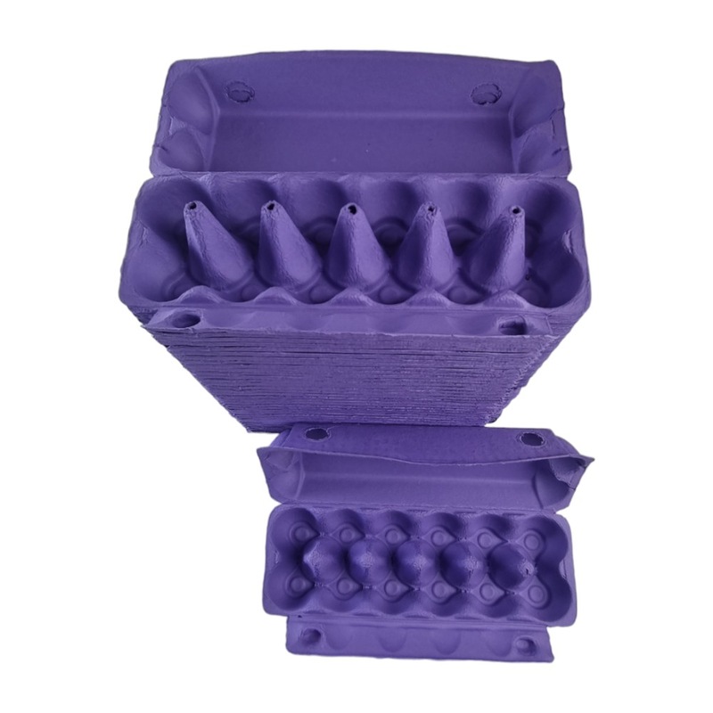 Buy 150 X Dark Purple Full Dozen Carton 12Egg Recyclable Egg Cartons